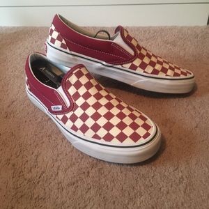 Checkered Slip-On Vans